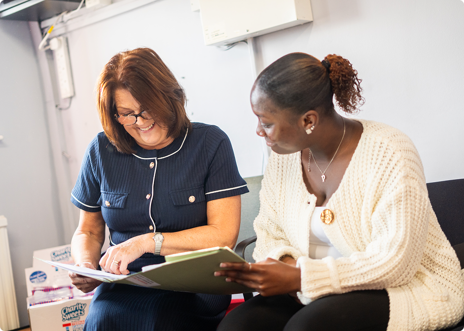 Case study title goes here over two lines